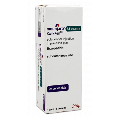 MOUNJARO 7.5 MG / 0.5 ML ( TIRZEPATIDE ) FOR SUBCUTANEOUS INJECTION — PRE-FILLED PEN